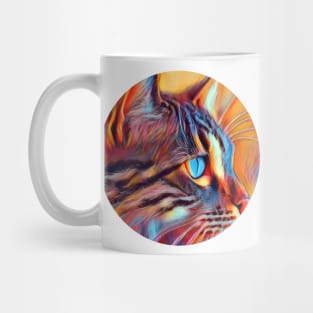 Curled Up mycat, revolution for cats Mug